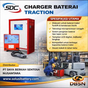 panduan lengkap charger baterai forklift 48v 80a