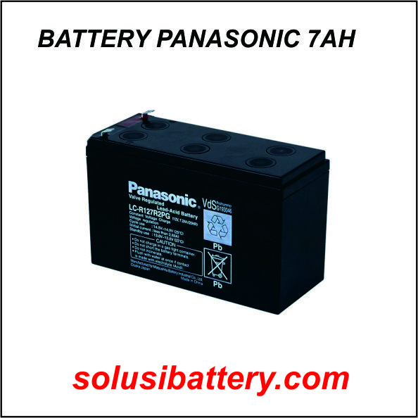 BATTERY VRLA PANASONIC LCV127R2NA, distributor panasonic