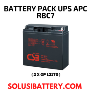 BATTERY PACK UPS APC RBC7 (2)
