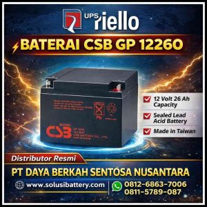 baterai ups csb type gp 12260