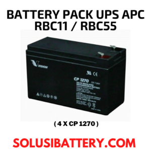 BATTERY PACK UPS APC RBC11/RBC55