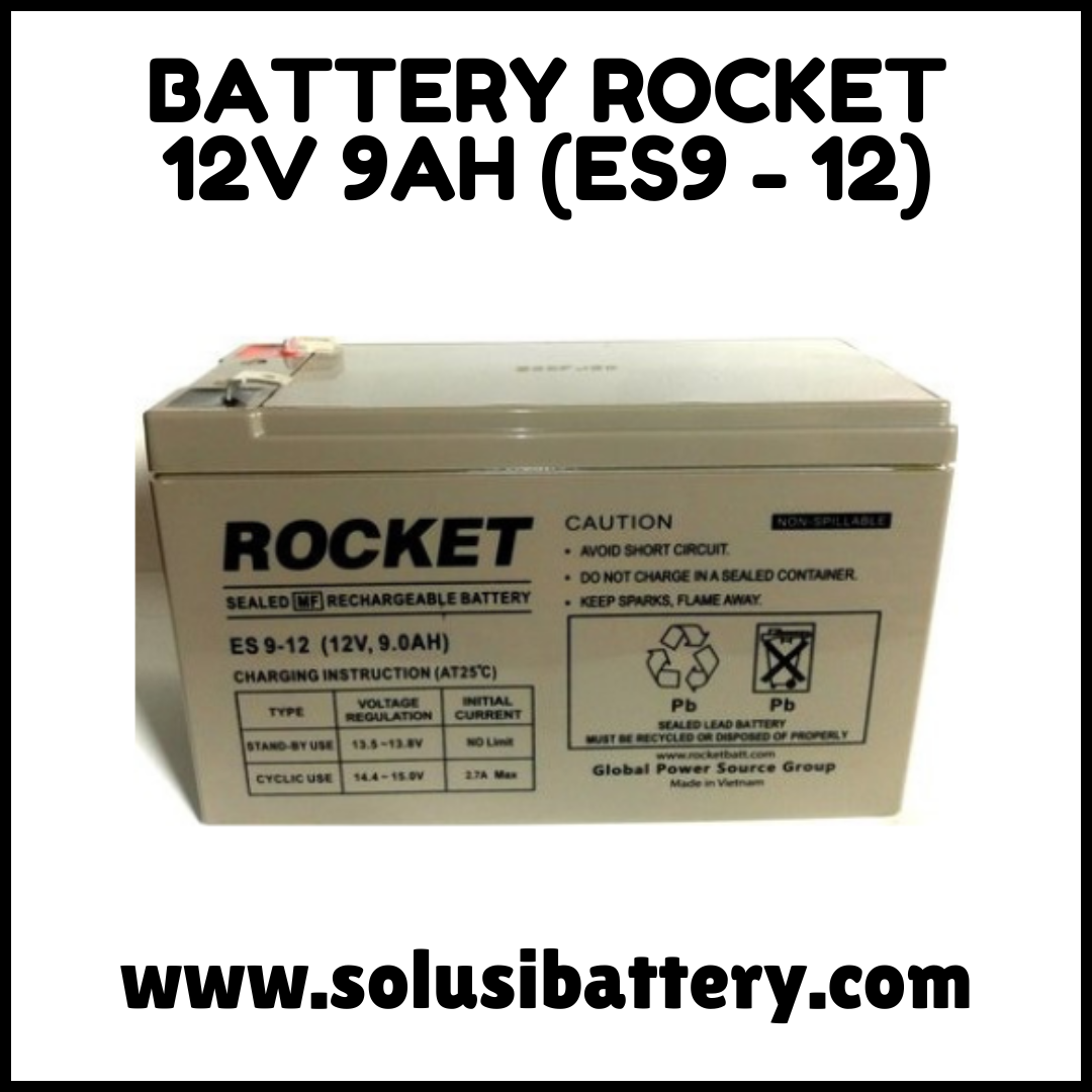 BATTERY UPS ROCKET ES9 -12 BATTERY UPS ROCKET ES9 -12