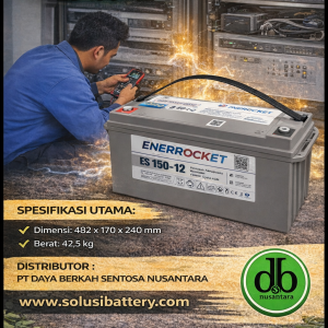 baterai ups enerrocket esc 150 12